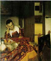 Woman Asleep at a Table